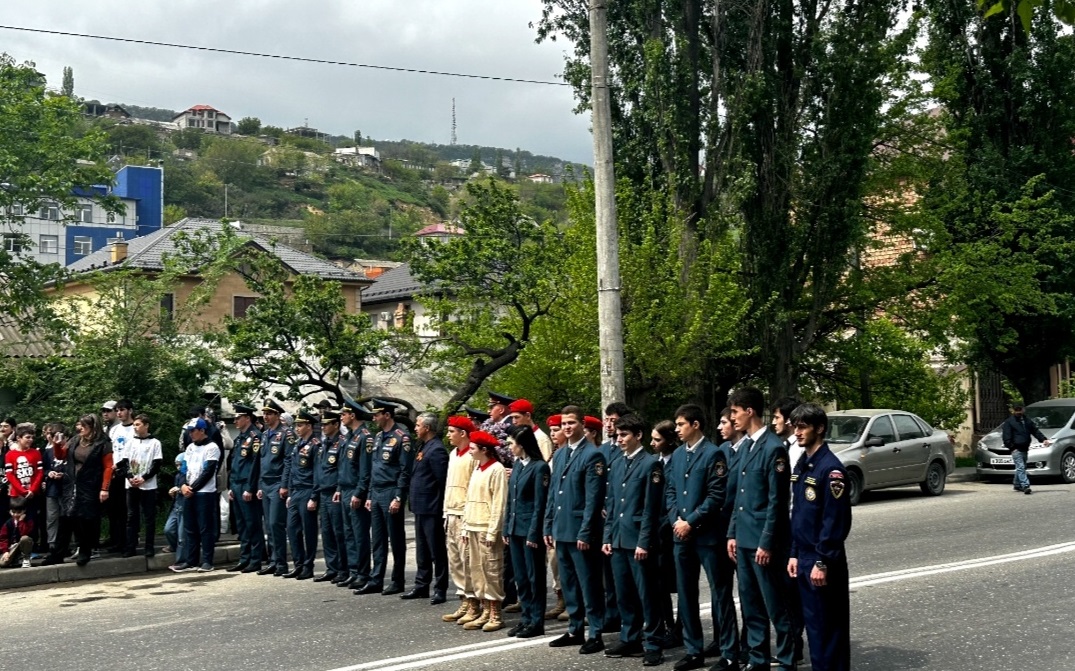 Патриотическое мероприятие «Шествие добровольцев»
